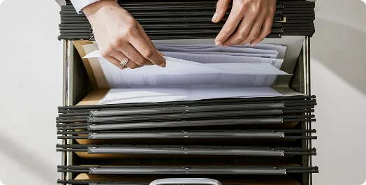 Manual affidavit processing